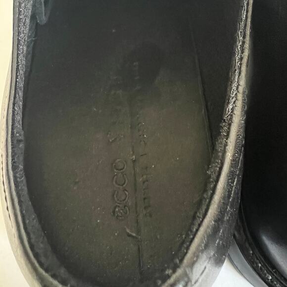 Ecco Vitrus III Cap Toe Oxford Black Leather Shoes Men Size 42 EU main image 7